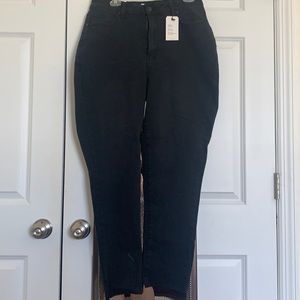Black Mom Jeans, size 12.